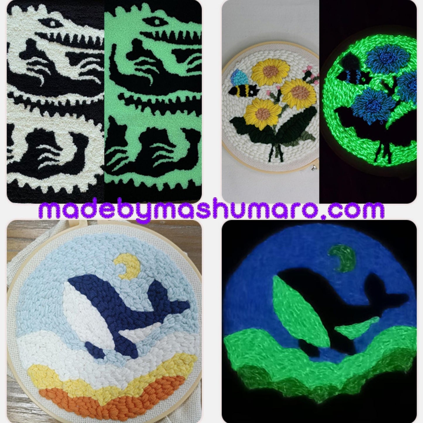Glow In The Dark Yarn - Acrylic 8