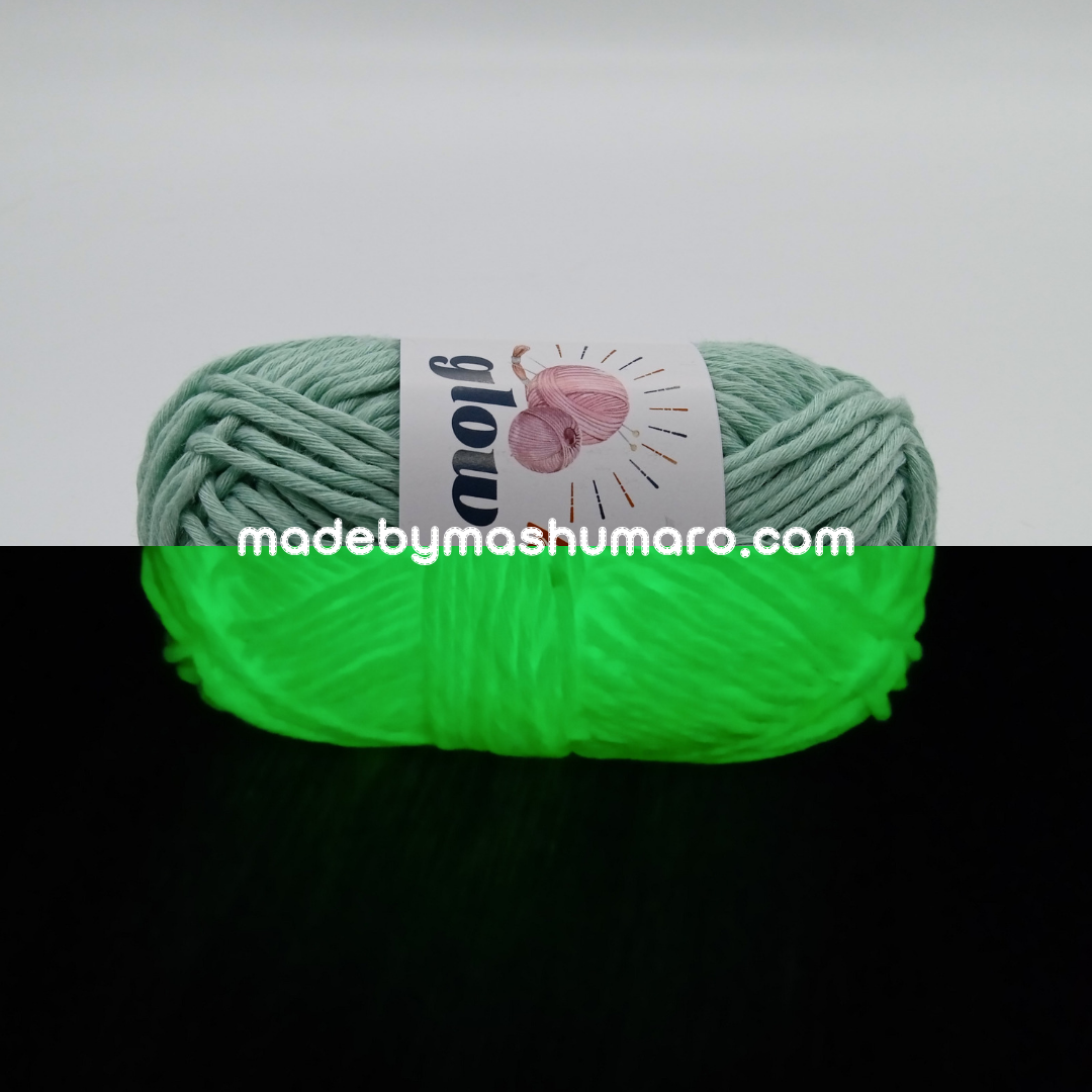 Glow In The Dark Yarn - Cotton Like