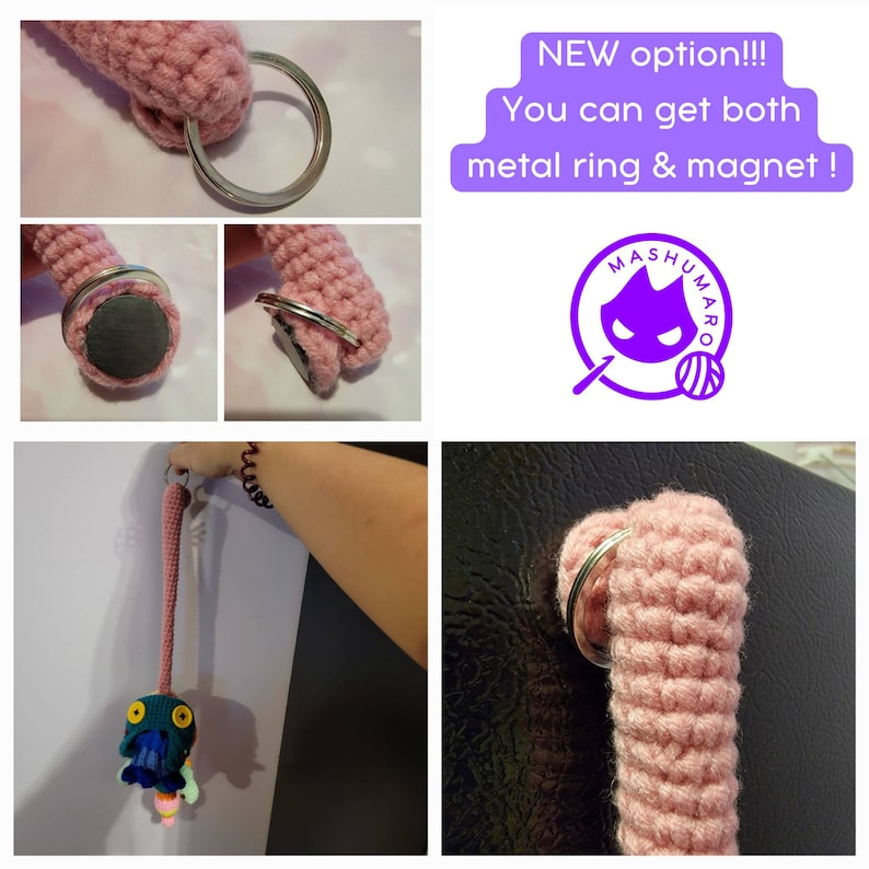Pukei-Pukei Weapon Pendant | 17" Actual Sized | MHW | Chibi Plush | Amigurumi | Made To Order