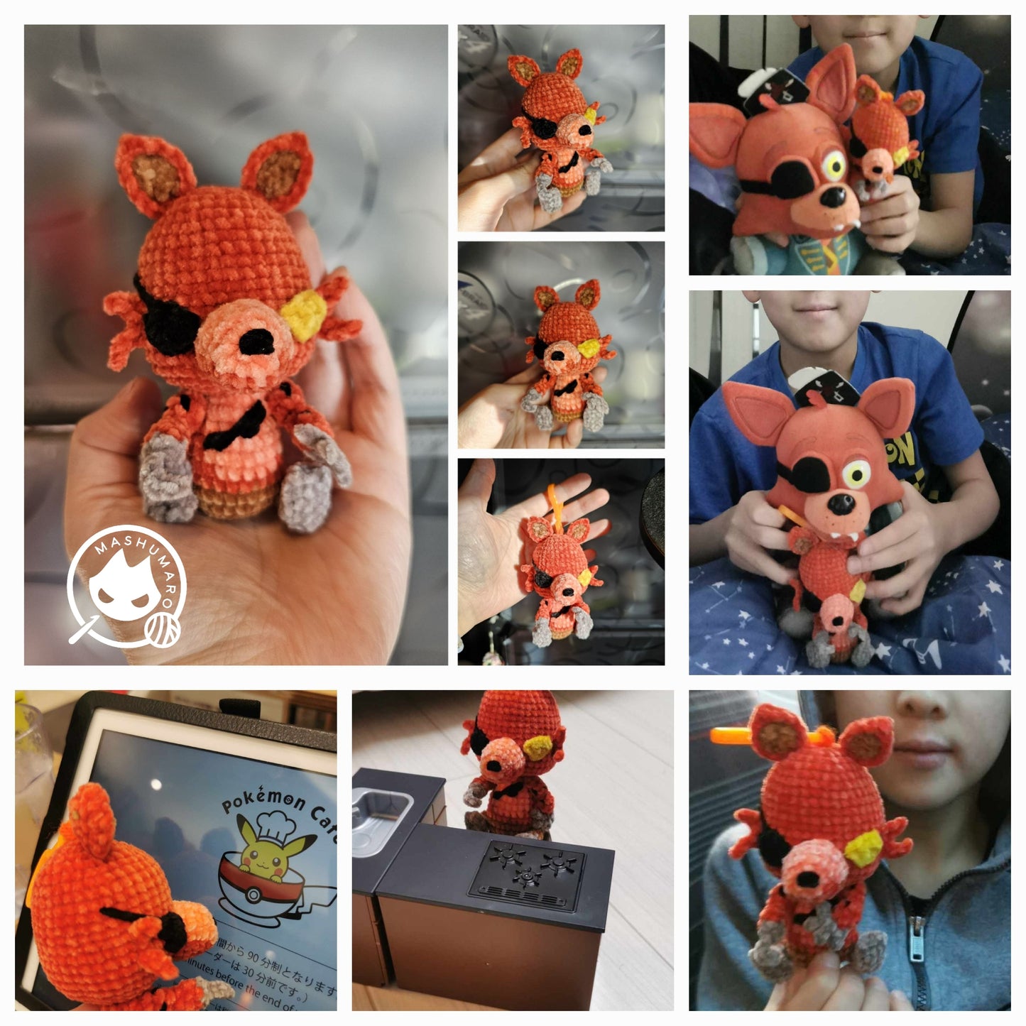 Chibi Dark Horror Animal Doll