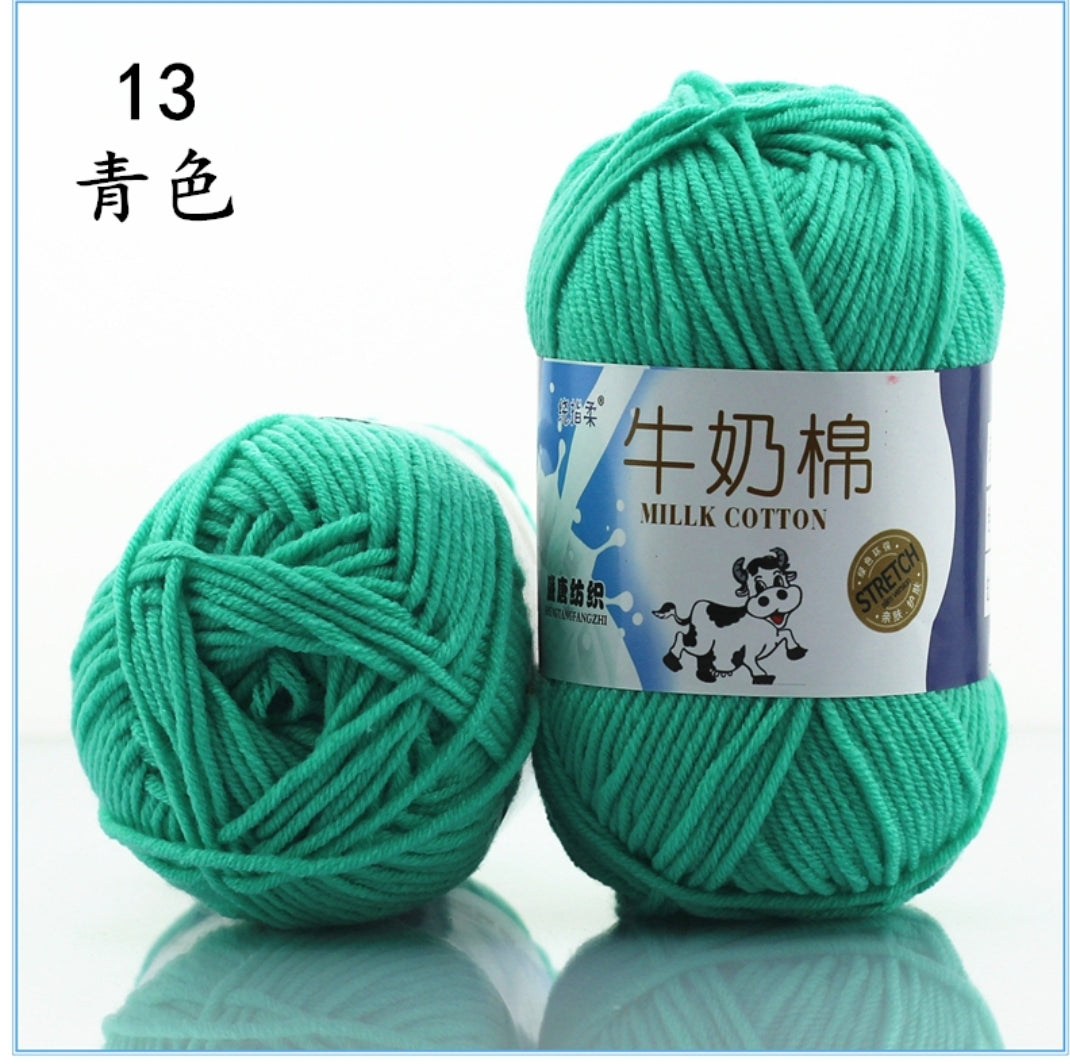 Milk Cotton Yarn 5-ply
