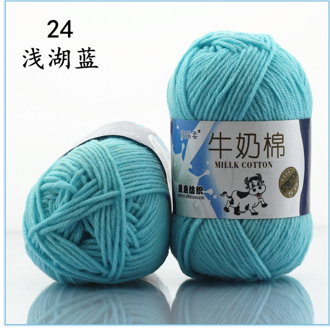 Milk Cotton Yarn 5-ply