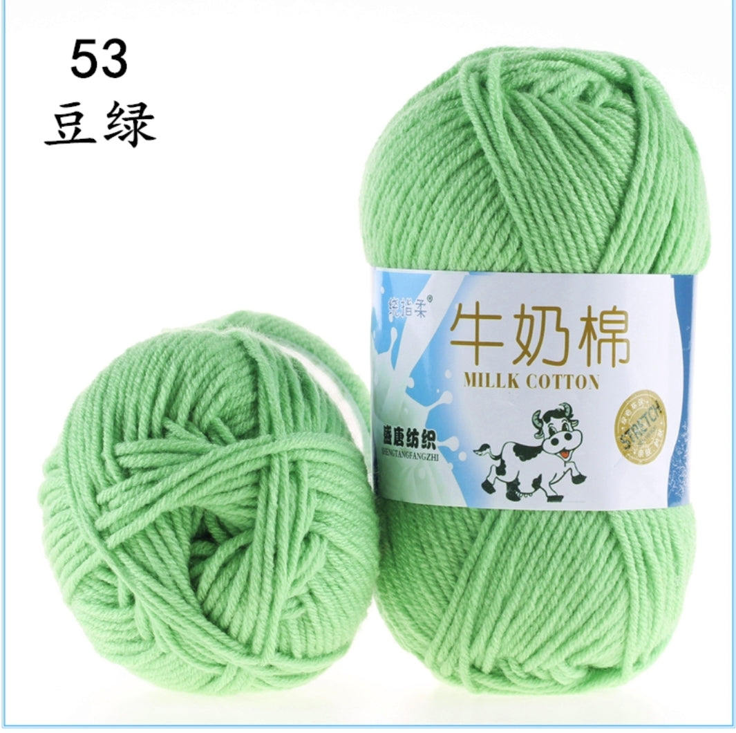 Milk Cotton Yarn 5-ply