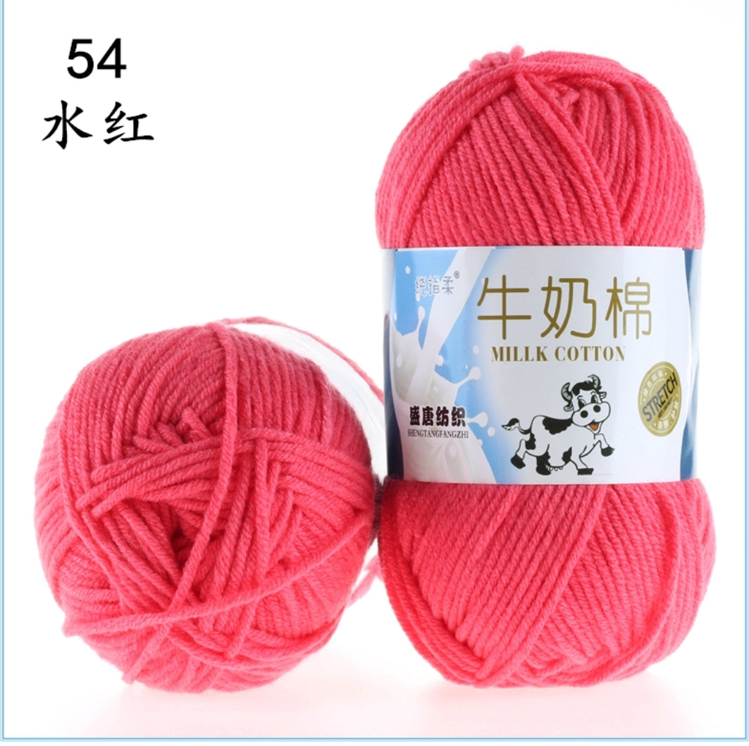 Milk Cotton Yarn 5-ply
