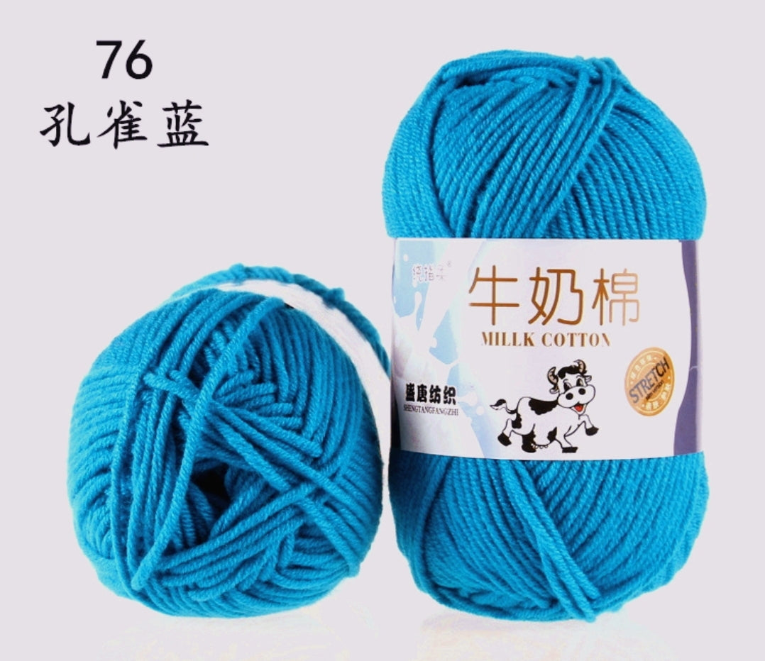 Milk Cotton Yarn 5-ply