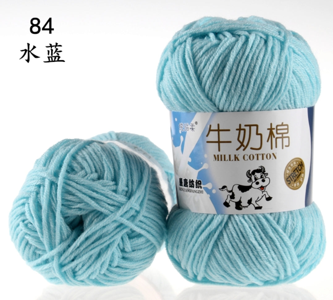 Milk Cotton Yarn 5-ply