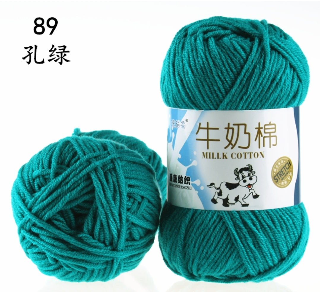 Milk Cotton Yarn 5-ply