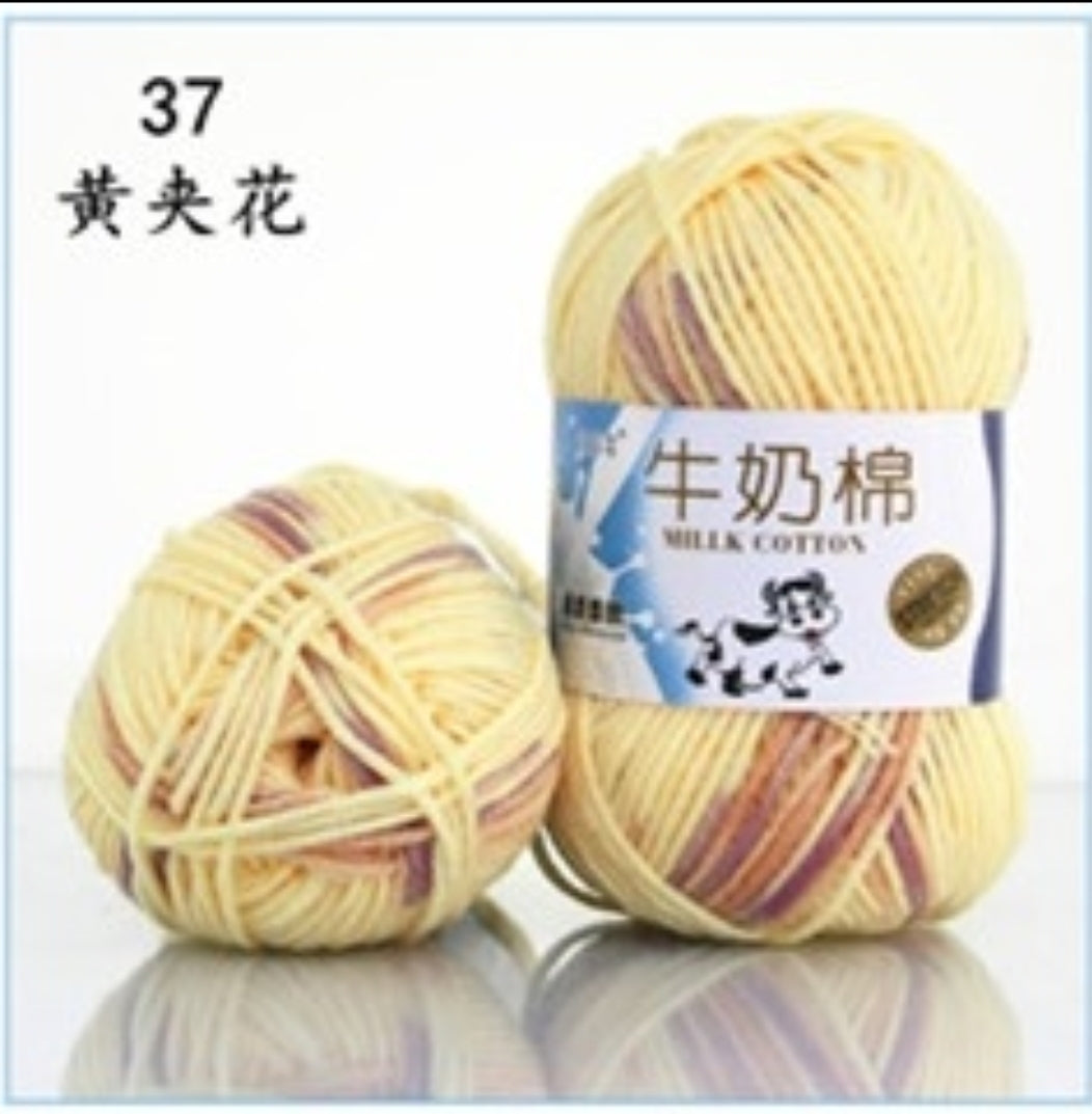 Milk Cotton Yarn 5-ply