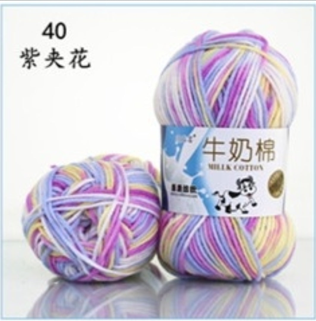 Milk Cotton Yarn 5-ply