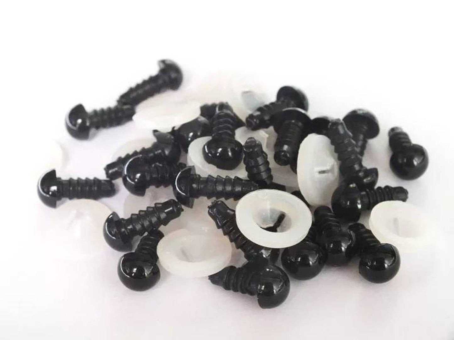 High Gloss High Quality Safety Eyes for Amigurumi Dolls with Washers