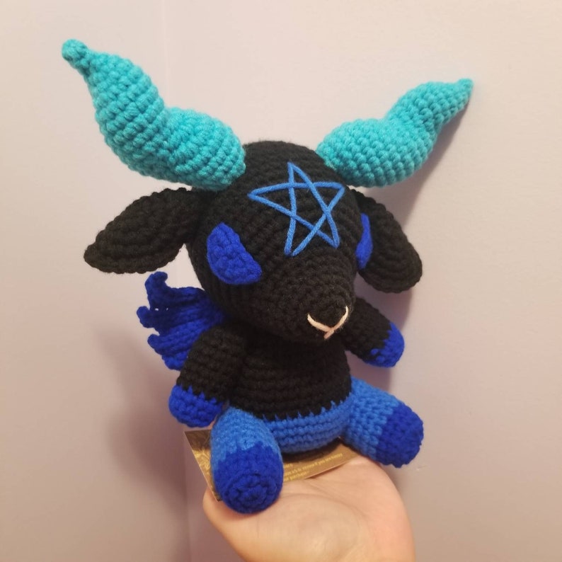Chibi Baby Baphomet with Wings