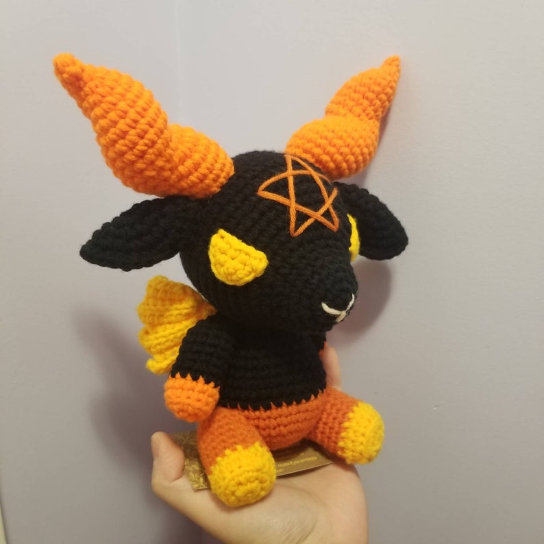 Chibi Baby Baphomet with Wings