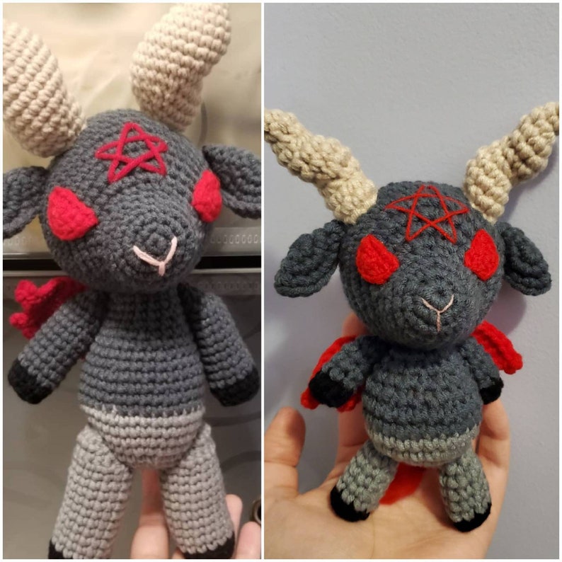 Chibi Baby Baphomet with Wings