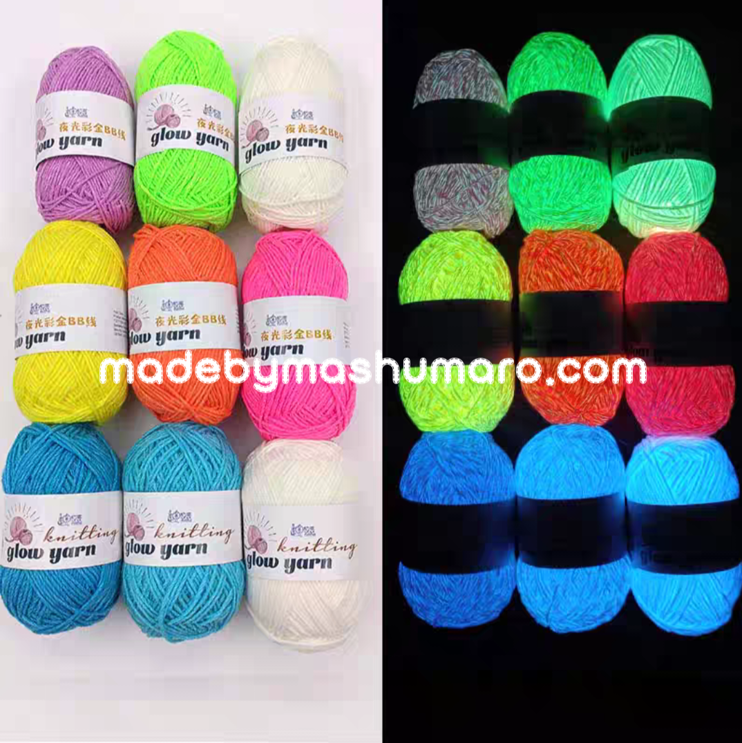 13 Glow in The Dark Yarn ideas