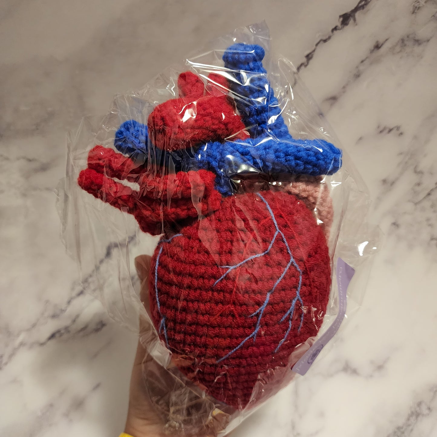 Realistic Actual Sized Anatomical Human Heart Plush
